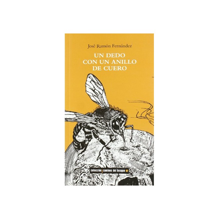 Un Dedo Con Un Anillo De Cuero